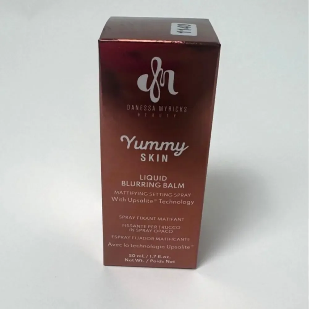 Danessa Myricks Yummy Skin Liquid Blurring Mattifying Setting Spray 1.7oz NIB